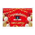 thumbnail image 2 of Herunwer Congrats Grad Banner - Congrats Grad Backdrop Graduation Decorations | Graduation Banner, graduation Party Decorations, 2 of 6