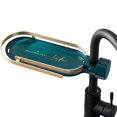thumbnail image 1 of Faucet Sponge Holder with Towel Bar, Holder Sink Caddy Organizer for Kitchen, 1 of 5