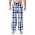 thumbnail image 1 of Pantalón de Pijama IZOD para Hombre, Cuadros Azul Marino y Celeste, Talle Grande, 1 of 5