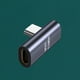 thumbnail image 2 of Adaptador de cable de carga Convertidor de línea de datos (tipo C hembra a tipo C macho), 2 of 7