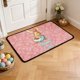 thumbnail image 1 of Easter Bunny Print Kitchen And Bathroom Mat Absorbent Oil-resistive And Stain-resistive Household Floor Mat Suitable For Easter Decoration, 1 of 6