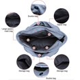 thumbnail image 3 of Almohada de viaje inflable Yashi gris oscuro, 3 of 5
