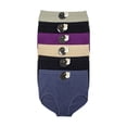 thumbnail image 1 of Pantaletas DE Likra Adda Lingerie Corte Completo Cintura Alta Paquete DE 6, 1 of 3