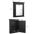 Giantex Bathroom Mirror Wall Mounted Storage with Mirror Door and Adjustable