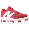thumbnail image 6 of New Balance Men's Fuelcell 4040V7 Low Molded Baseball Cleat Red/White Medium 10, 6 of 6