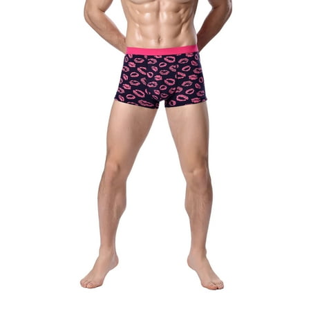 

Men s Fashion Sexy Bamboo Fiber U Embossed Boxers Underpants