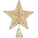thumbnail image 2 of Colgantes del árbol de Navidad Estrellas iluminadas Estrellas centelleantes brillantes Corona del árbol Fiesta de Navidad Escritorio de Navidad Decoración navideña Adornos Luces cálidas Colgantes Jormftte HFP-0117, 2 of 6