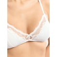 thumbnail image 4 of Joyspun Women's Bridal Lace Bralette, Sizes S-XXXL, 4 of 5