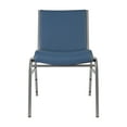 thumbnail image 6 of Flash Furniture 4 Pack Heavy Duty Navy Vinyl Stack Chairs, 6 of 13