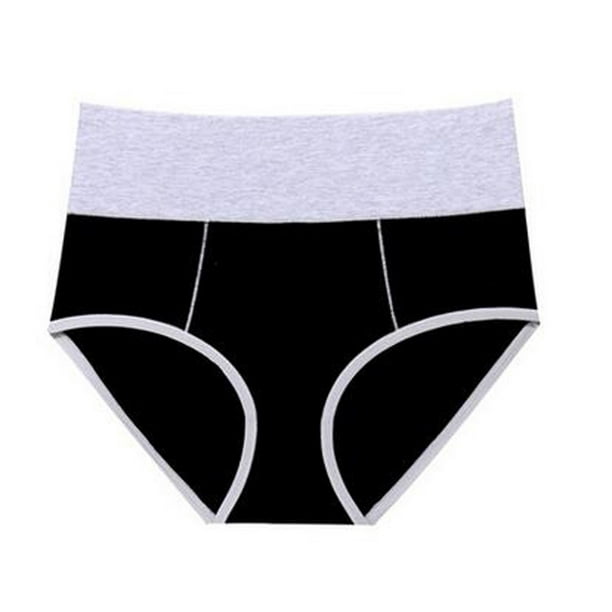 Flywake Savings Clearance 2023! Underwear for Women Women's Cotton Panties  Underpants Bikini Briefs Bikini Brief High Waist Tummy Control Underwear 
