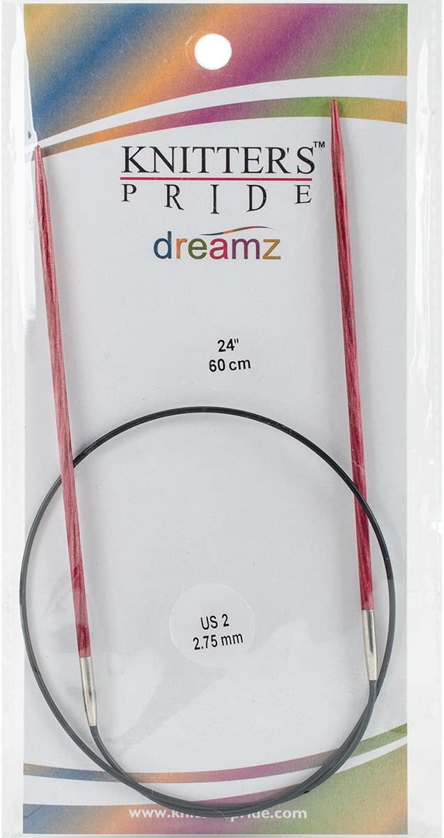 Knitter's Pride 2/2.75mm Dreamz Fixed Circular Needles, 24'