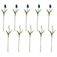 thumbnail image 1 of 10 Uds. De tulipanes falsos de PU, ramo de flores artificiales de tacto Real para decoración de boda, oficina en casa, 1 of 5