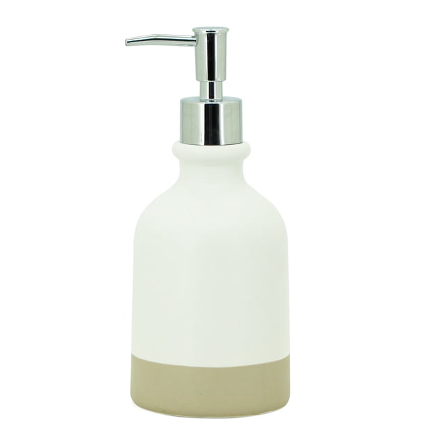Dosificador Zense Lugo CE 2377 D 07 hueso y beige ceramica