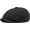 Black, variant on Men's 8 Panel Blend Newsboy Hats Classic Lvy Cabbie Hat Flat Beret Cap