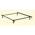 thumbnail image 2 of Bowery Hill Modern Metal Adjustable Twin/Full Bed Frame in Black, 2 of 4