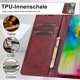 thumbnail image 4 of LC.IMEEKE For iPhone 16 Plus Leather Case RFID Blocking Card Slots Phone Cover - Black, 4 of 5