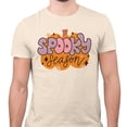 thumbnail image 2 of Retro Pumpkin Spooky Season Shirt Unisex Small Natural, 2 of 5