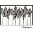 thumbnail image 4 of Exquisite Multicolor Leaf Artistry Metal Wall Décor for Entryway, Dining Room, Kitchen, Office, Bedroom and Hallway, Unique Elegant Attractive Home Décor, Modern Design, Classic Colors, 4 of 7
