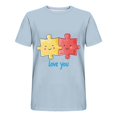 thumbnail image 4 of Camisas de Manga Larga para Hombres Imprimir Casual Cuello Redondo Blusa de Manga Corta, Camisas de Lino para Hombres, 4 of 8