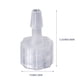 thumbnail image 2 of 8pcs conector de bloqueo luer tubo de plástico ajuste de dispensación de dispensación de bloqueo luer, 2 of 4