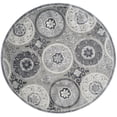 thumbnail image 4 of SAFAVIEH Paradise Fidan Geometric Circles Area Rug, Light Grey/Dark Grey, 5'1" x 7'6", 4 of 8