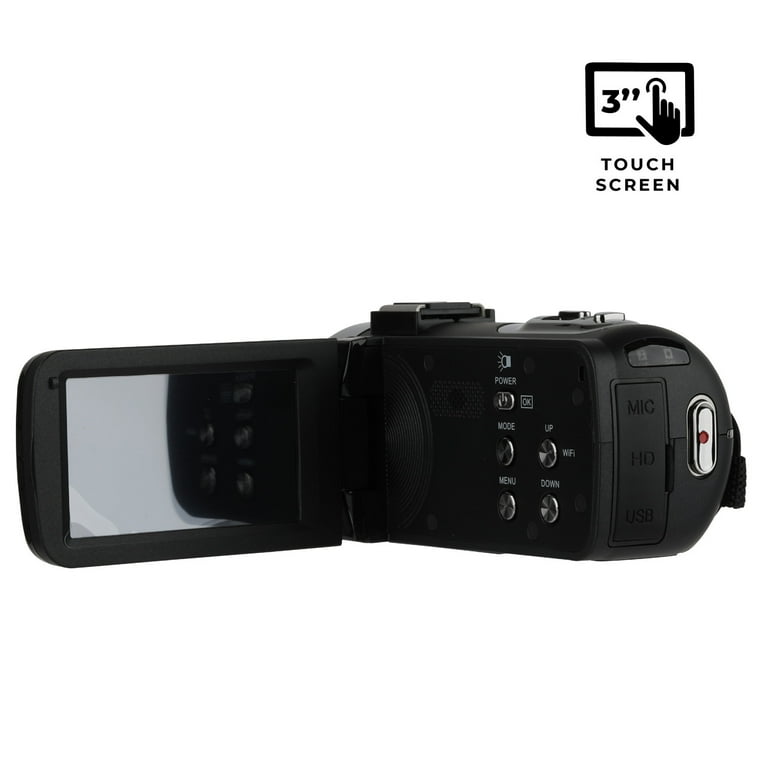 Amazon.com: Luqeeg Digital Camcorder, 4K Ultra HD Video