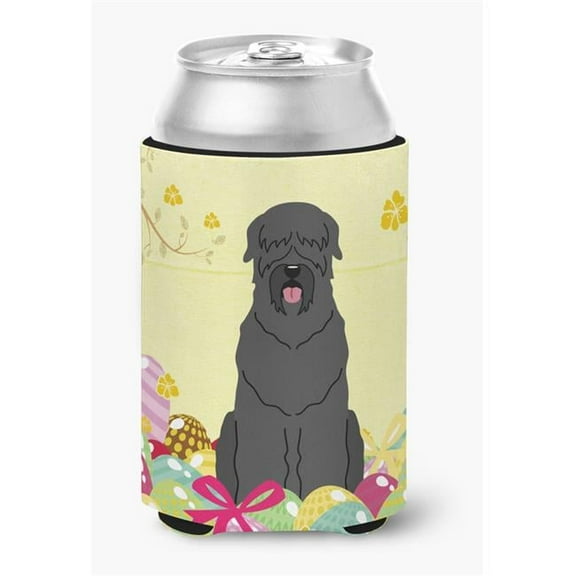 Easter Eggs Black Russian Terrier Can or Bottle Hugger