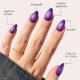 thumbnail image 3 of Press-On Nails Tarot Glamnetic, brillante, opaco, corto, almendra, 3 of 6
