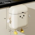 thumbnail image 6 of UFORU 3.2 Gallon Kitchen Compost Bin for Counter Top or Under Sink, Hanging Small Trash Can with Lid for Bathroom/Bedroom/Office/RV, 6 of 6