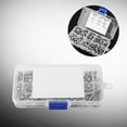 thumbnail image 1 of 120Pcs Écrous de Tête de Douille et Vis de Machine en Acier Inoxydable Écrous et Kit d'Assortiment, 1 of 8