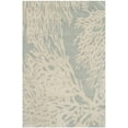 thumbnail image 2 of SAFAVIEH Bella Pascal Floral Coral Wool Area Rug, Grey/Ivory, 2' x 3', 2 of 12