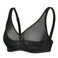 thumbnail image 5 of DELIMIRA Women's Cosnufy Sheer Mesh Bra Wireless Full Coverage Plus Size Unlined Bras, 5 of 5