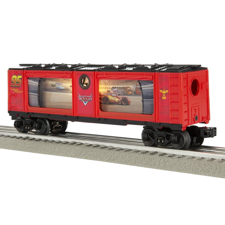 Lionel Disney Pixar Cars O Gauge Train Car with Rotating Graphics