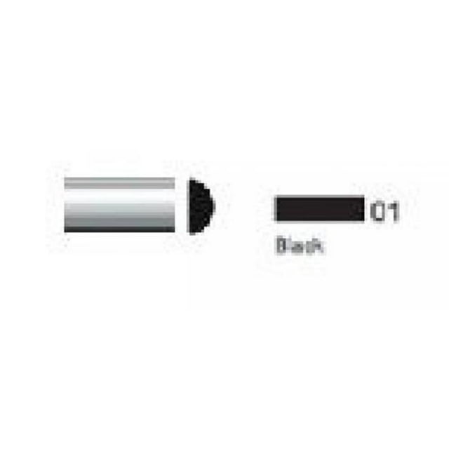 Cowles Products PS37425 125Chrome 0.5Half Round Mldg