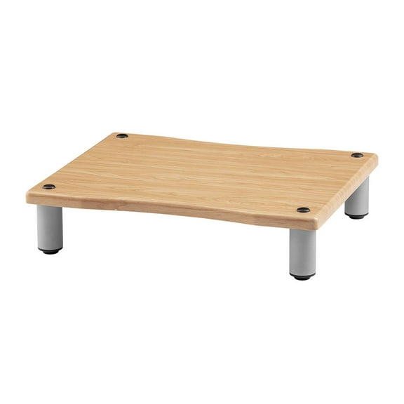 Monoprice Monolith Amplifier/Component Stand XL - Maple, Open Air Design, Scratch-Resistant, Hold Up to 200lbs. Perfect Way to Organize AV Components