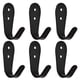 thumbnail image 4 of Towel Hanger Holder Coat Single Hook Kitchen Bathroom Bedroom U-shaped Wall-mounted Solid Metal 4pcs Accessories, 4 of 9