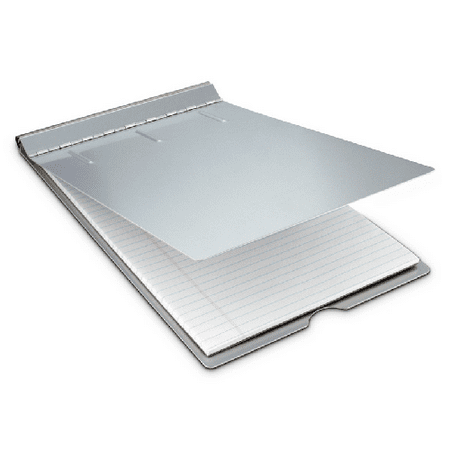 - Saunders Recycled Aluminum Springback Sheet Holder with Privacy Cover, Memo Size, 5.75 x 9.5-Inches (16505) - 16505 - Sa
