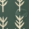 thumbnail image 4 of Yayeee Shower Curtain with Hooks 72"x72" Waterproof Fabric Bathroom Hanging Decor, Dark Green Leaves, 4 of 5