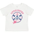 thumbnail image 3 of Inktastic Nautical Little Sister Girls Toddler T-Shirt, 3 of 5