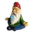 thumbnail image 1 of Resina Artesanía Barba Decoración enana Decoración Exquisitos Regalos para Hombres Zen Meditación Como Decoración del Hogar Decoraciones de Navidad al aire libre Yard Inevent HA012406-00B, 1 of 5