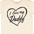 thumbnail image 4 of Inktastic I Love My Daddy in Black Chalk Heart Boys or Girls Baby Bodysuit, 4 of 5