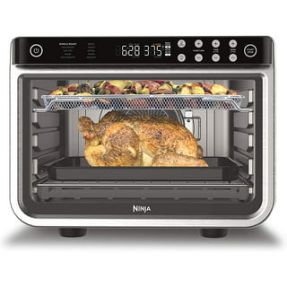 NINJA Stainless Steel Foodi Digital Air Fry Oven, Convection Oven, Toaster,  Air Fryer, Flip-Away for Storage (SP101) SP101 - The Home Depot