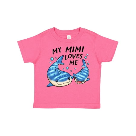 

Inktastic My Mimi Loves Me- Whale Shark Gift Toddler Boy or Toddler Girl T-Shirt