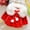 Red, variant on GERsome Baby Girl Winter Warm Cape Toddler Coat Cloak Jacket Fur Outerwear Clothes