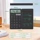 thumbnail image 4 of Calculadora de escritorio ROATEE con bloc de notas LCD borrable, 4 of 6