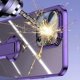 thumbnail image 2 of Clear Case for iPhone 15 Pro Max/ 15 Ultra with Screen Protector, Plating Built-in Magnetic Ring Kickstand Holder, 2 of 5