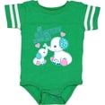 thumbnail image 3 of Inktastic My Godmother Loves Me-cute Elephants Boys or Girls Baby Bodysuit, 3 of 5