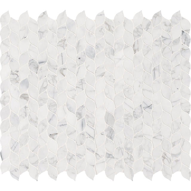 Azulejo MSI Calacatta Blanco Mármol Pulido 29,5x34 cm