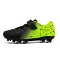 thumbnail image 5 of MUXiin Boys Girls Soccer Cleats Firm Ground Youth Football Cleats Lightweight Outdoor Athletic Soccer Shoes for Little Big Kids, 5 of 9