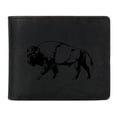 thumbnail image 1 of Karla Hanson  Buffalo Embossed Leather Bifold Wallet (Men's), 1 of 2